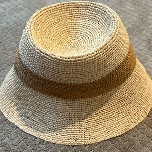 Janessa Leone straw bucket hat